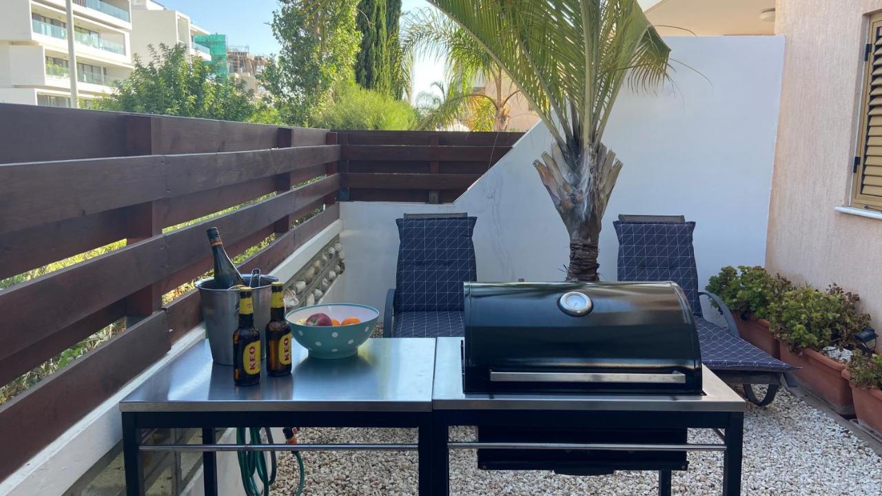 1 bedroom garden flat, sleeps 4 Paphos Exterior foto